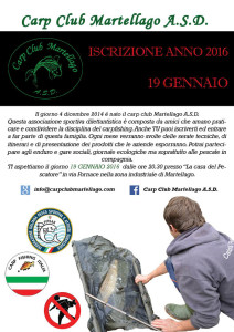 locandina iscrizione club 2016